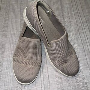 Sketchers Air Cooled Go Walk #137129 Taupe Sneakers Sz 8